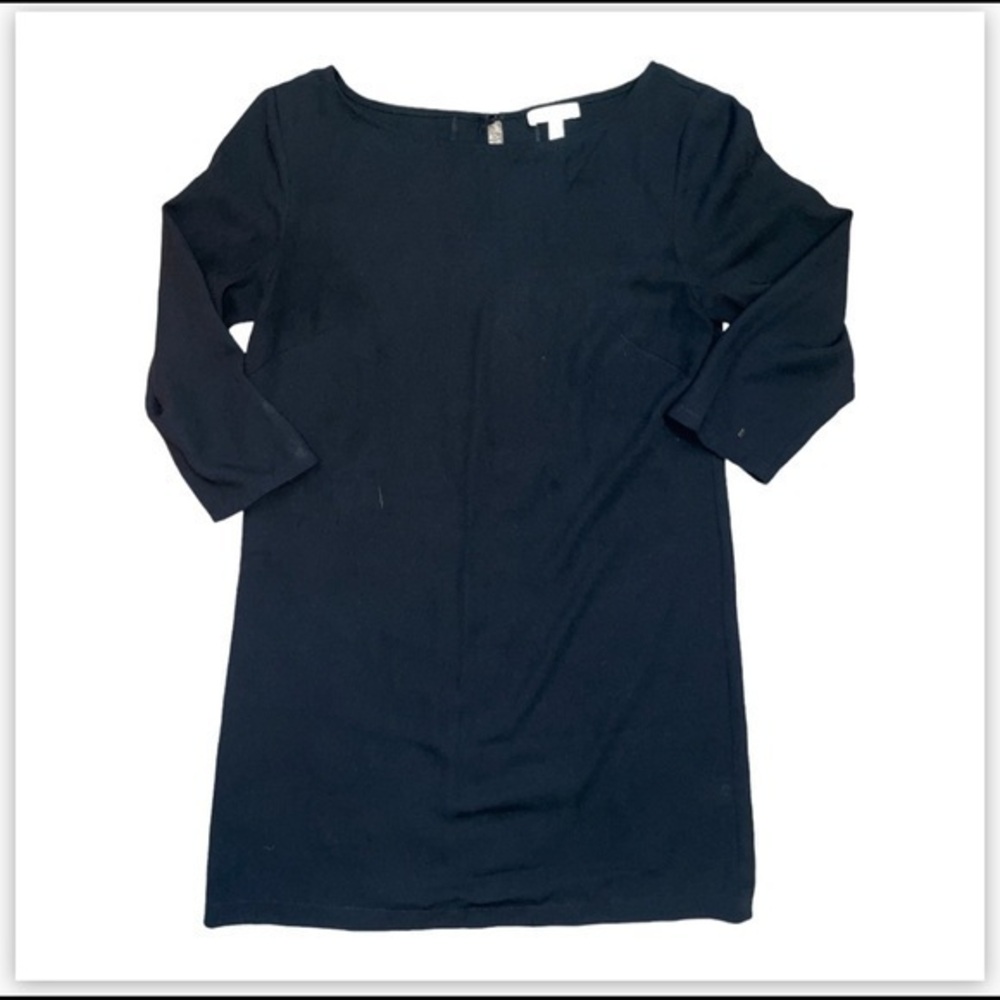 Leith Black Open Back Dress
